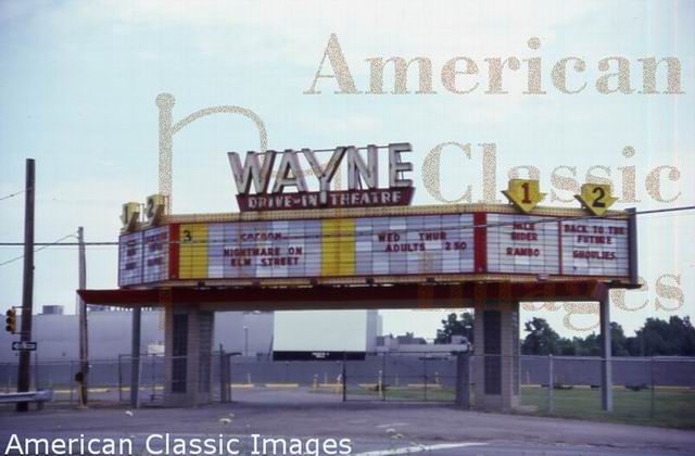 Wayne Drive-In Theatre - FROM AMERICAN CLASSIC IMAGES